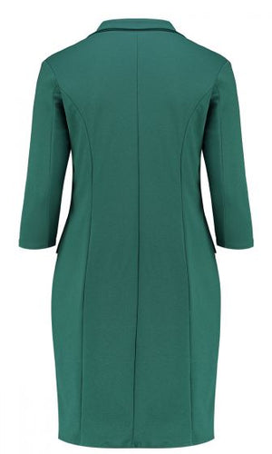 BLAZER TUXEDO DRESS (GREEN)