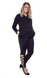 Cut Out Detail Leggings
