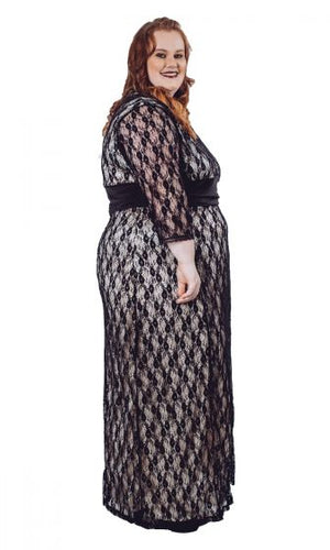 Formal Lace Maxi Dress
