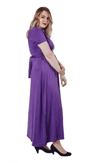 V- Neck Maxi Dress