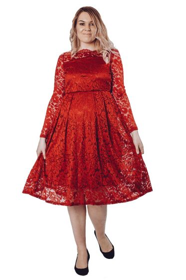 Bardot Lace Dress